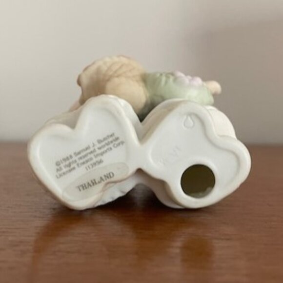 Vintage 1988 Precious Moments Christmas Ornament - To My Forever Friend - Picture 3 of 3